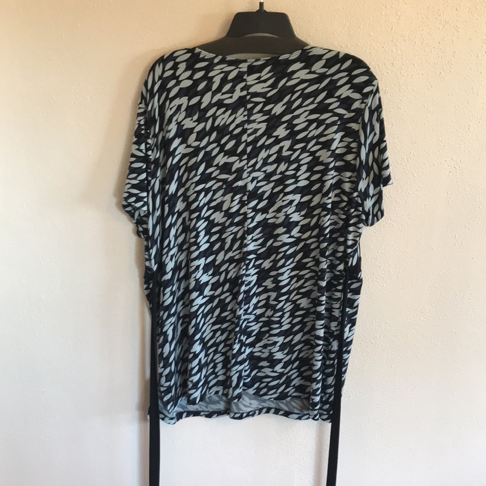 75)Pretty APOSTROPHE’ tunic w self-belt size 20-22 - Picture 6 of 7